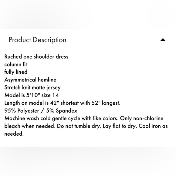 Eloquii ruched one shoulder dress - Picture 2 of 8